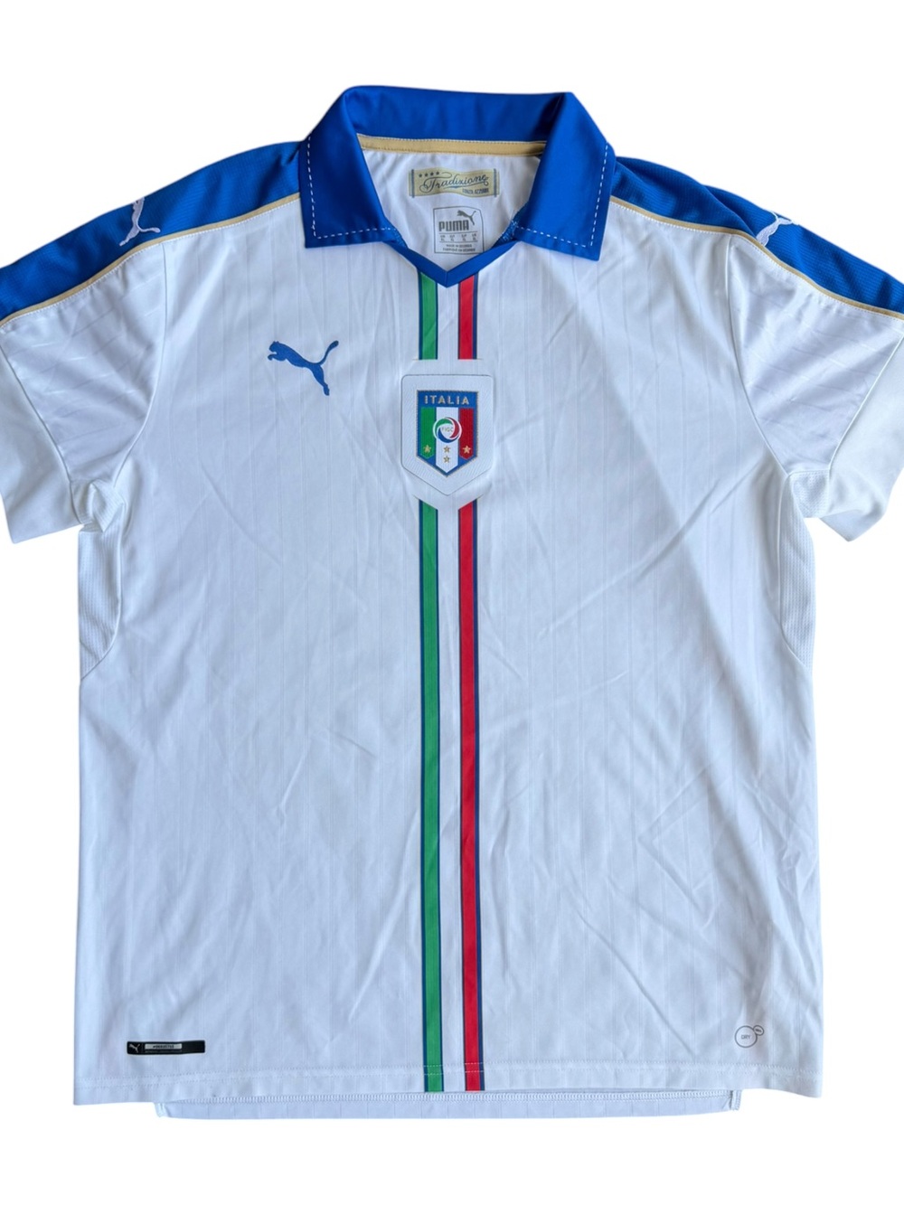 2015-16 Italy National Football Team FIGC Puma Away Jersey Size: XL